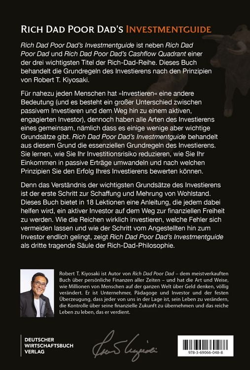 Produktbild: Rich Dad Poor Dad's Investmentguide