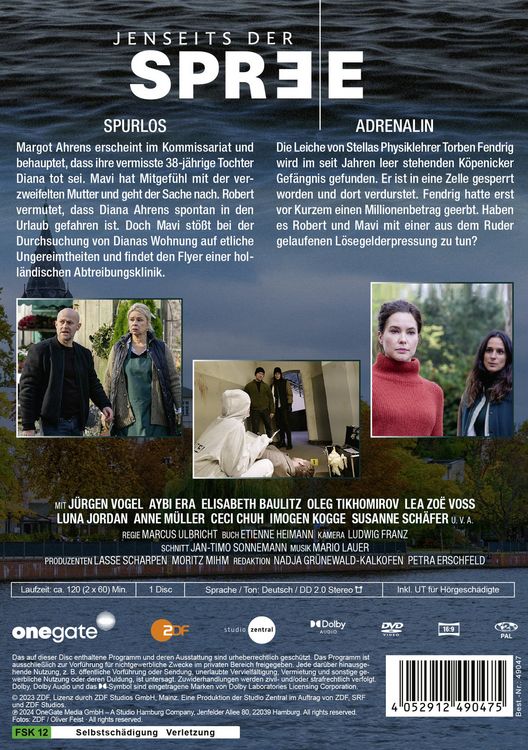 Produktbild: Jenseits der Spree: Spurlos / Adrenalin