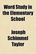 Produktbild: Word Study in the Elementary School
