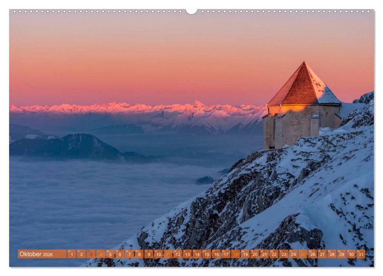 Produktbild: DOBRATSCH - Die Magie der Fernsicht (Wandkalender 2026 DIN A2 quer), CALVENDO Monatskalender