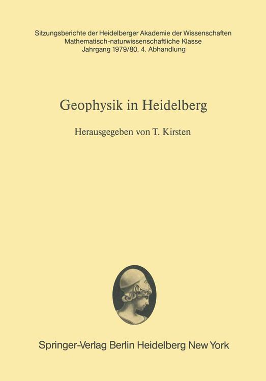 Produktbild: Geophysik in Heidelberg