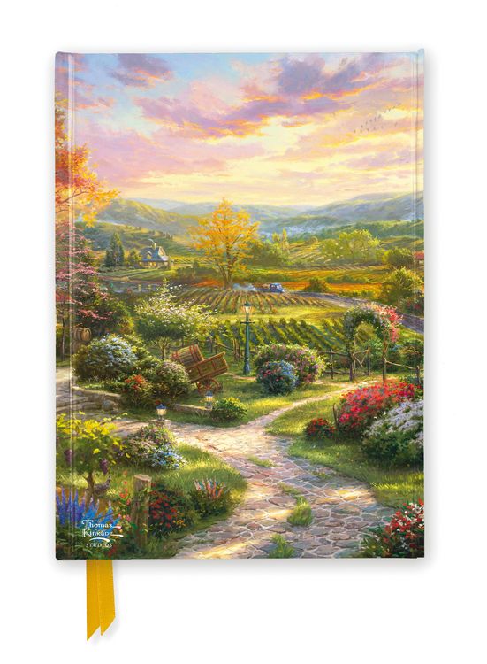 Produktbild: Premium Notizbuch DIN A5: Thomas Kinkade, In den Weinbergen