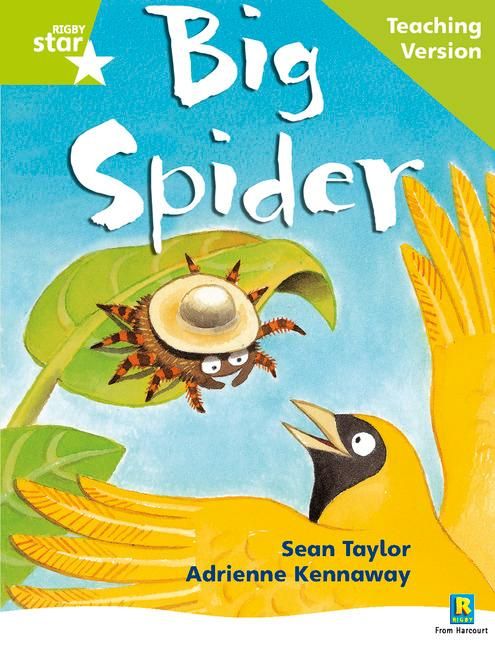 Produktbild: Rigby Star Phonic Guided Reading Green Level: Big Spider Teaching Version