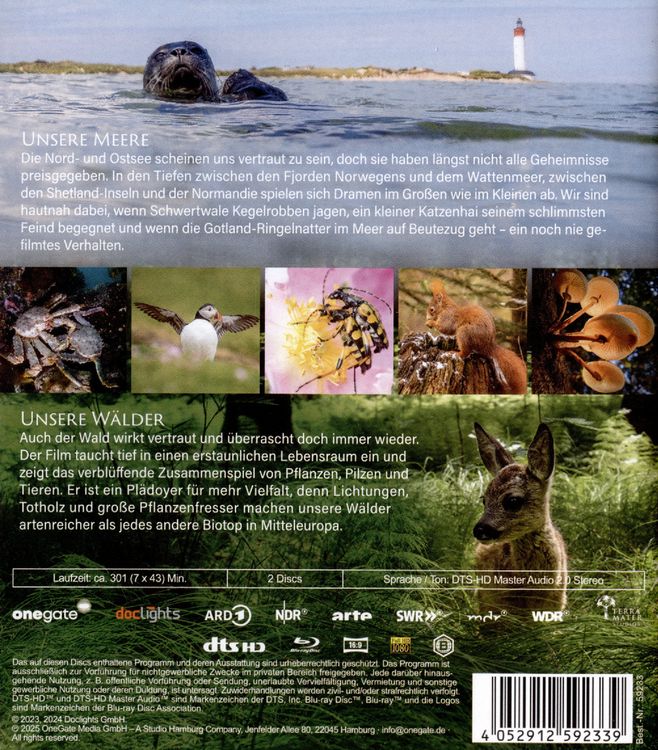 Produktbild: Unsere Meere & Unsere W&auml;lder (naturwelten) [2 Blu-rays]