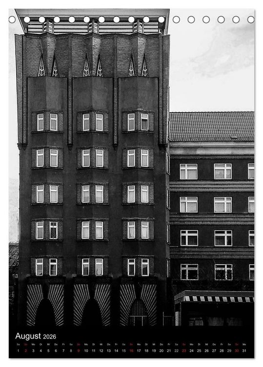 Produktbild: ART DECO Architektur in Deutschland (Tischkalender 2026 DIN A5 hoch), CALVENDO Monatskalender