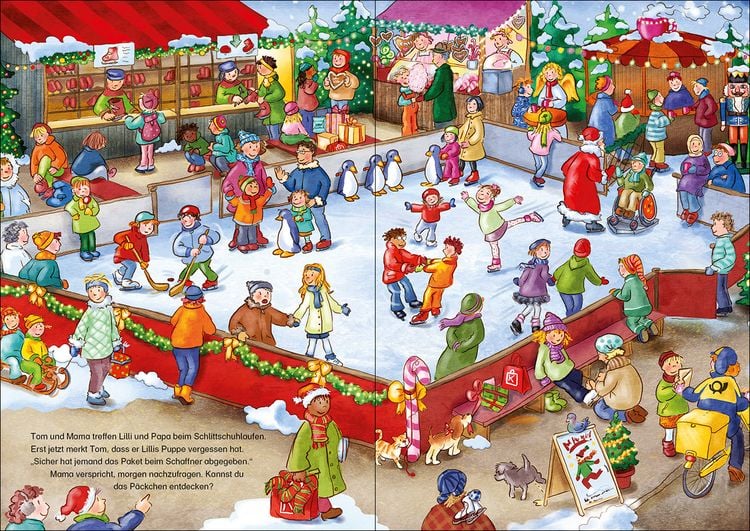 Produktbild: Mein liebstes Weihnachts-Wimmelbuch