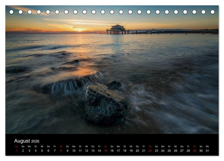 Produktbild: Ostholsteins Ostseek&uuml;ste (Tischkalender 2026 DIN A5 quer), CALVENDO Monatskalender