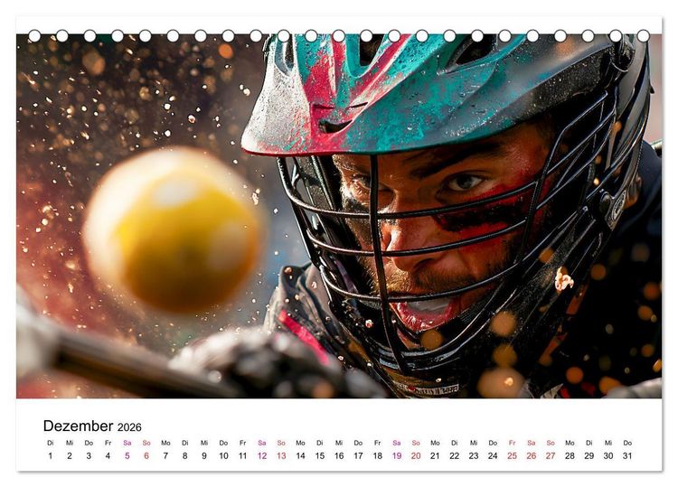 Produktbild: Lacrosse cool (Tischkalender 2026 DIN A5 quer), CALVENDO Monatskalender