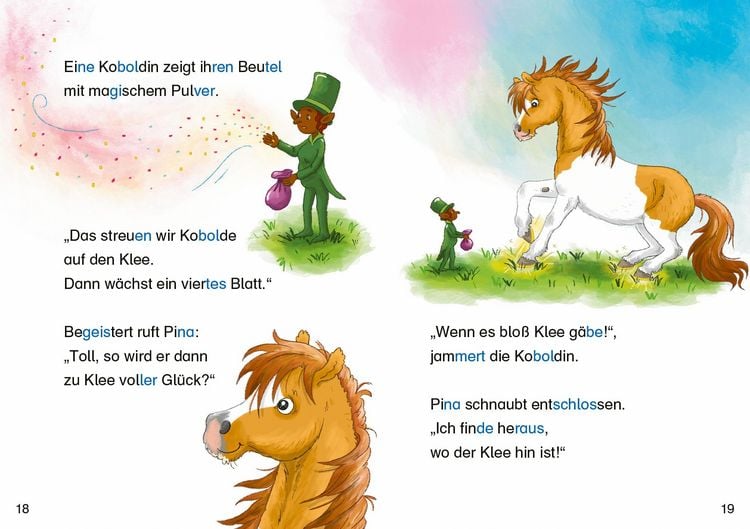 Produktbild: Hufeisen-Zauber &ndash; Pony Pina und der Gl&uuml;cks-Kobold
