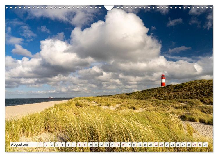 Produktbild: Schleswig-Holstein - Nordfriesland (Wandkalender 2026 DIN A3 quer), CALVENDO Monatskalender