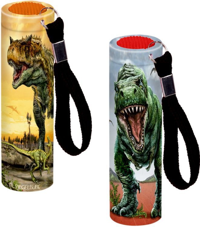 Produktbild: Kleine Taschenlampe - T-Rex World, sort. im Display