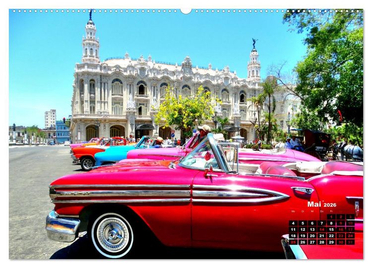 Produktbild: Der rote Star . Oldsmobile Starfire 98 (hochwertiger Premium Wandkalender 2026 DIN A2 quer), Kunstdruck in Hochglanz