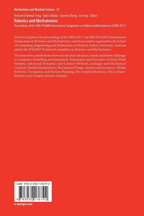 Produktbild: Robotics and Mechatronics