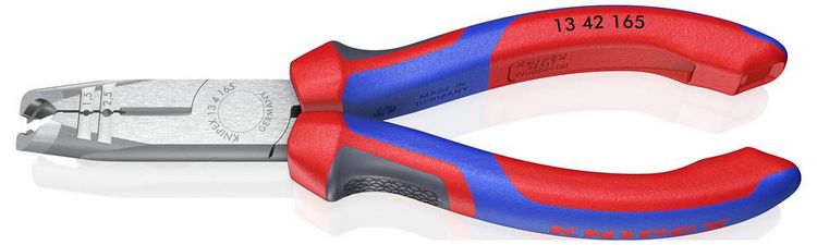 Produktbild: Knipex 13 42 165 Abmantelungszange 1.5 bis 2.5mm&sup2; 8 bis 13mm