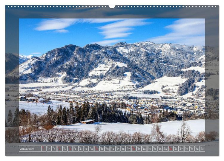 Produktbild: St.Johann im Pongau (hochwertiger Premium Wandkalender 2026 DIN A2 quer), Kunstdruck in Hochglanz