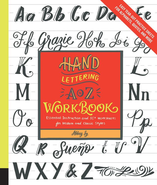 Produktbild: Hand Lettering A to Z Workbook