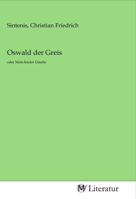 Produktbild: Oswald der Greis