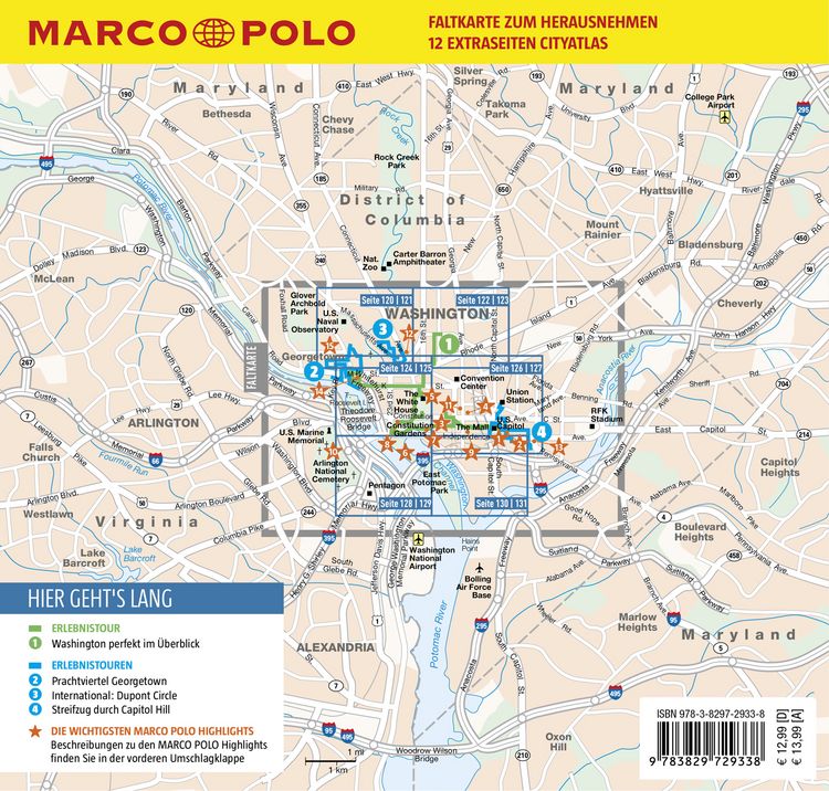 Produktbild: MARCO POLO Reisef&uuml;hrer Washington D.C.