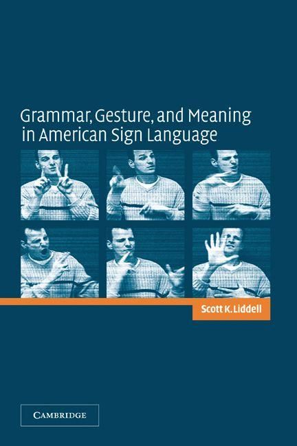 Produktbild: Grammar, Gesture, and Meaning in American Sign Language