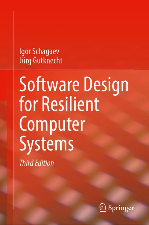 Produktbild: Software Design for Resilient Computer Systems