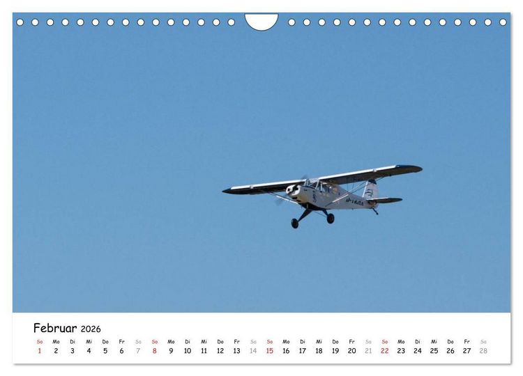 Produktbild: Tollk&uuml;hne Helden der Fliegerei - Modellflugzeuge in Aktion (Wandkalender 2026 DIN A4 quer), CALVENDO Monatskalender