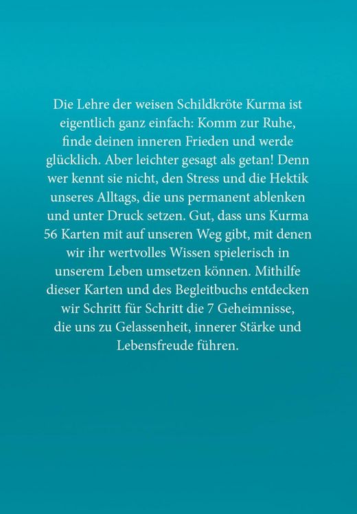 Produktbild: Die 7 Geheimnisse der Schildkr&ouml;te - Das Kartenset