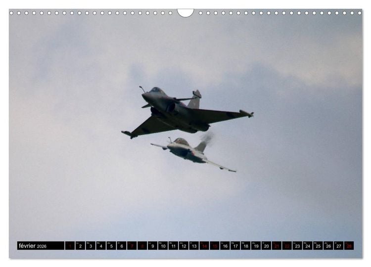 Produktbild: En m&eacute;moire de la Grande Guerre Le Rafale (Calendrier mural 2026 DIN A3 vertical), CALVENDO calendrier mensuel