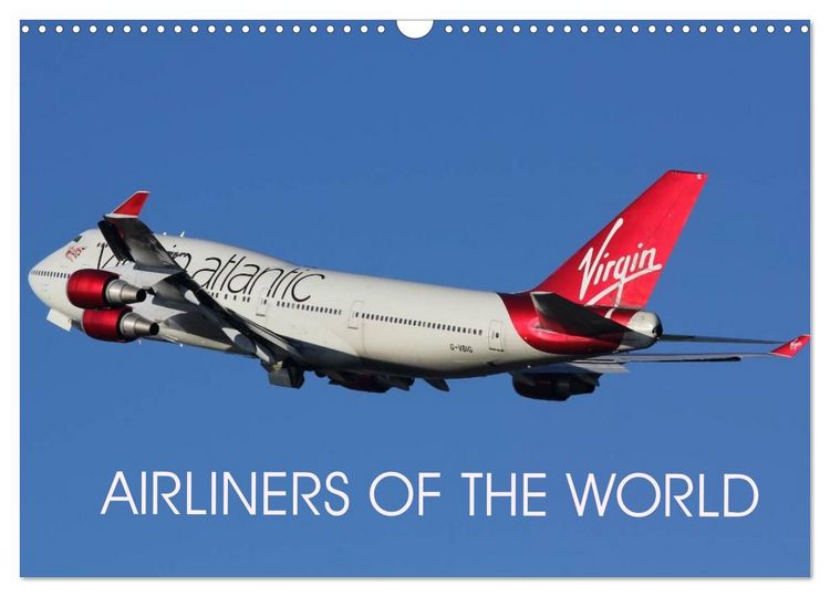 Produktbild: Airliners of the World (Wall Calendar 2027 DIN A3 landscape), CALVENDO 12 Month Wall Calendar