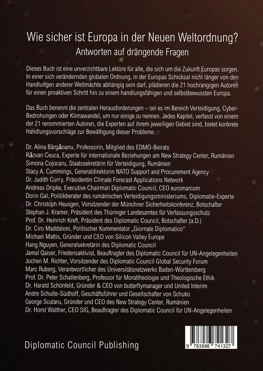 Produktbild: Wie sicher ist Europa in der Neuen Weltordnung?