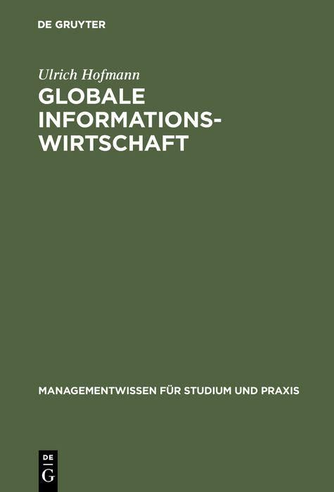 Produktbild: Globale Informationswirtschaft