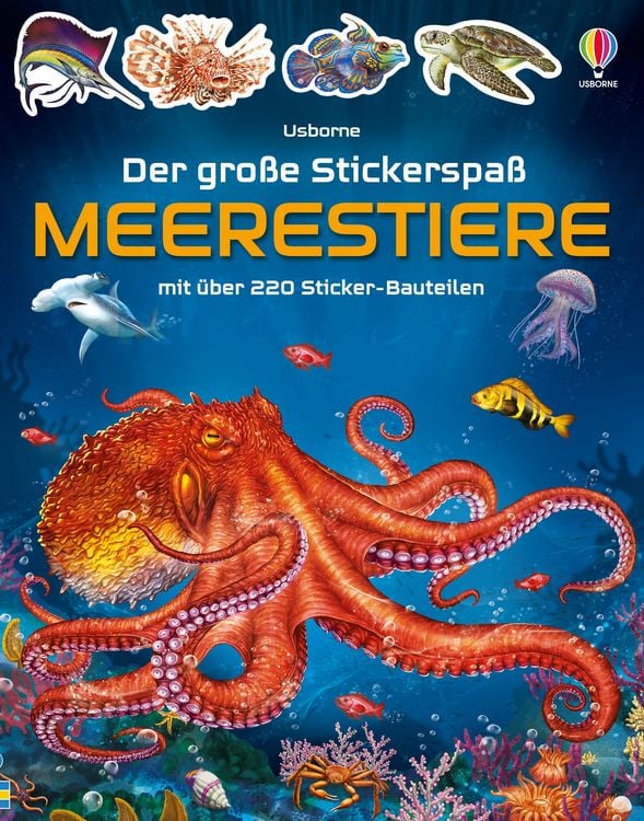 Produktbild: Der gro&szlig;e Stickerspa&szlig;: Meerestiere