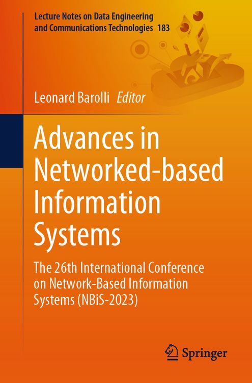 Produktbild: Advances in Networked-based Information Systems