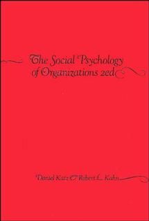 Produktbild: Social Psychology Of Organizat