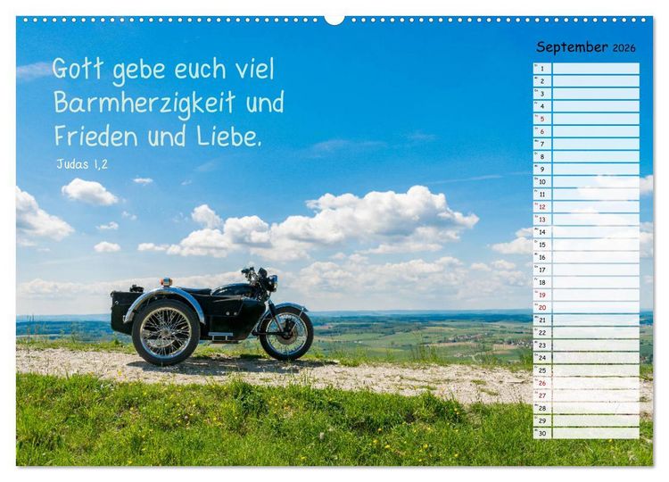 Produktbild: Heimat Hesselberg (hochwertiger Premium Wandkalender 2026 DIN A2 quer), Kunstdruck in Hochglanz