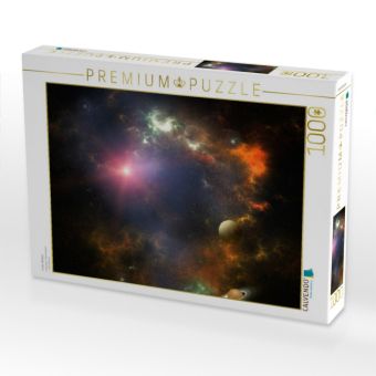 Produktbild: CALVENDO Puzzle In der Galaxie | 1000 Teile Lege-Gr&ouml;&szlig;e 64x48cm Foto-Puzzle f&uuml;r gl&uuml;ckliche Stunden