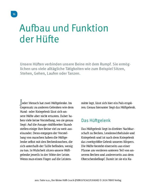 Produktbild: Der kleine H&uuml;ft-Coach