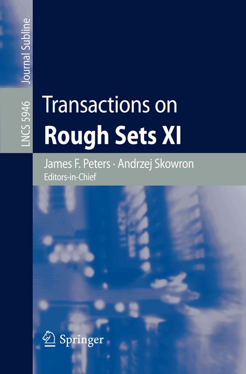 Produktbild: Transactions on Rough Sets XI
