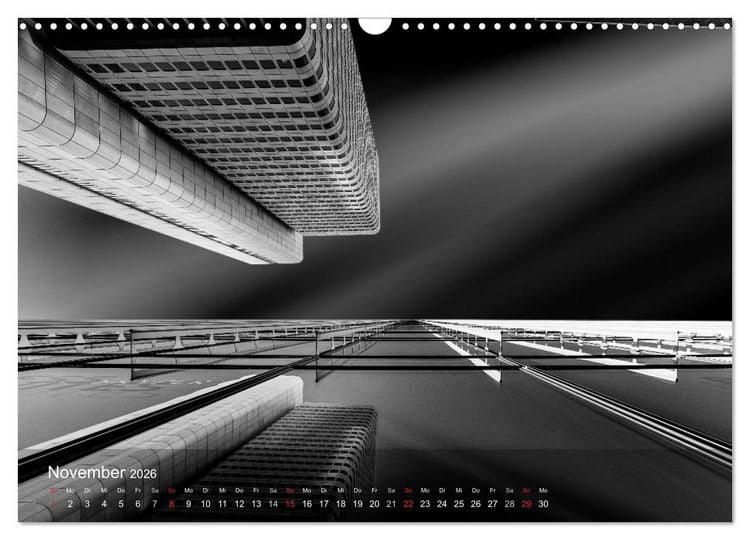 Produktbild: Direction Sky - Faszination Architektur 2026 (Wandkalender 2026 DIN A3 quer), CALVENDO Monatskalender