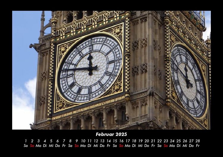 Produktbild: London 2025 Fotokalender DIN A3