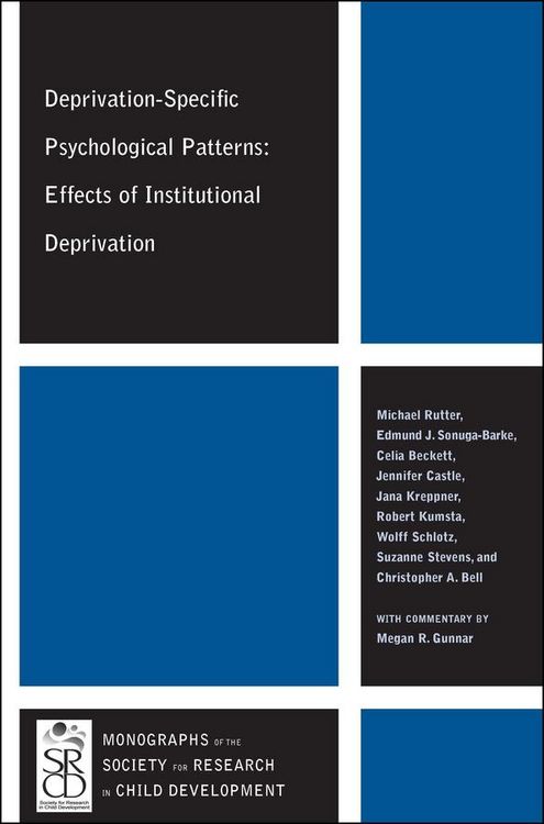 Produktbild: Deprivation-Specific Psychological Patterns