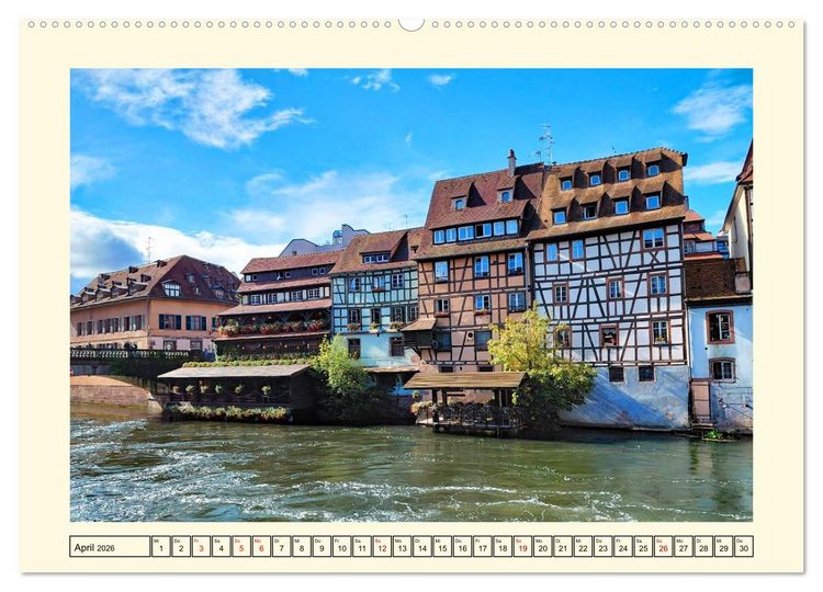 Produktbild: Elsass - Immer eine Reise wert (Wandkalender 2026 DIN A2 quer), CALVENDO Monatskalender