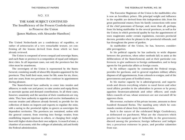 Produktbild: The Federalist Papers