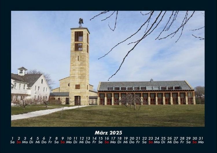 Produktbild: Religi&ouml;se Architektur 2025 Fotokalender DIN A4