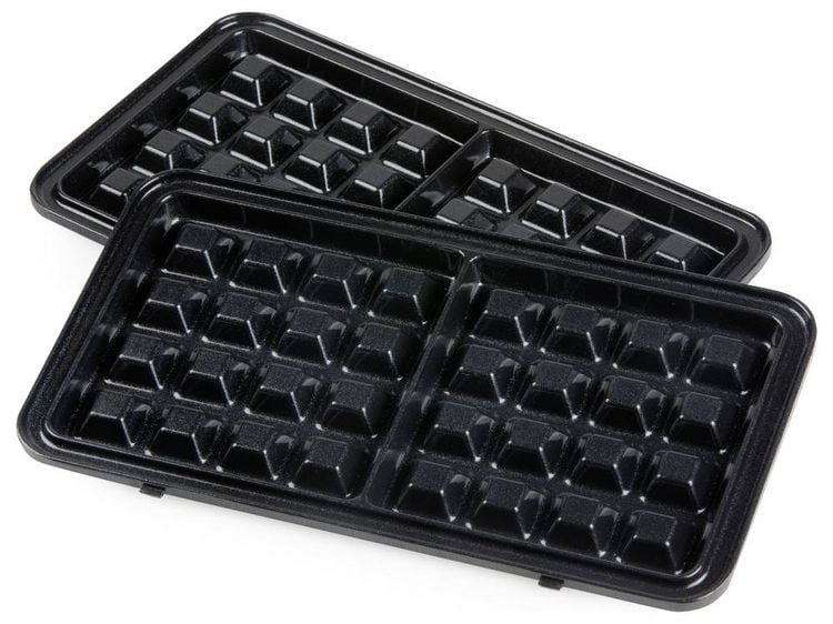 Produktbild: DOMO SANDWICH-WAFFEL-GRILL 3-IN-1 INKY BLACK Sandwichmaker Schwarz