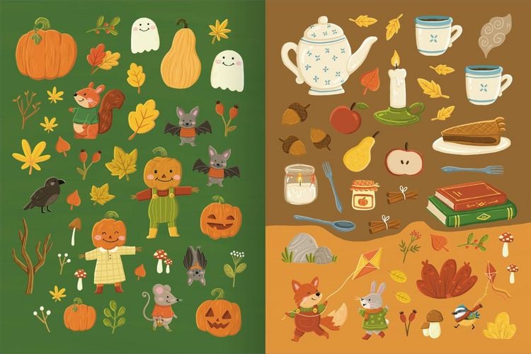Produktbild: Erstes Stickern &ndash; Im Herbst
