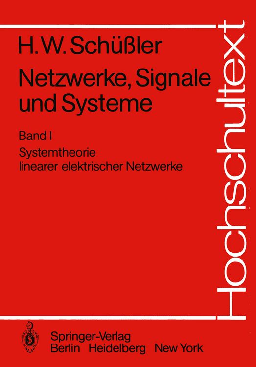 Produktbild: Netzwerke, Signale und Systeme