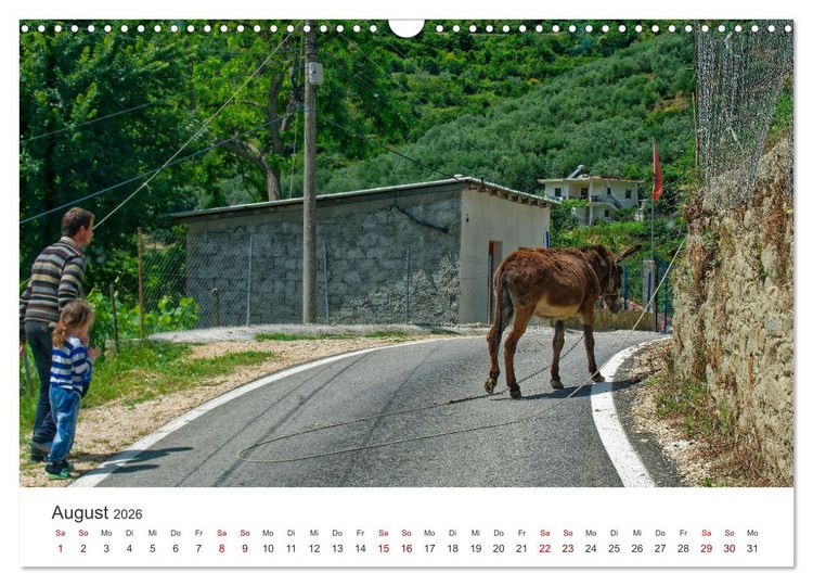 Produktbild: Albanien. Eine Entdeckungsreise. (Wandkalender 2026 DIN A3 quer), CALVENDO Monatskalender
