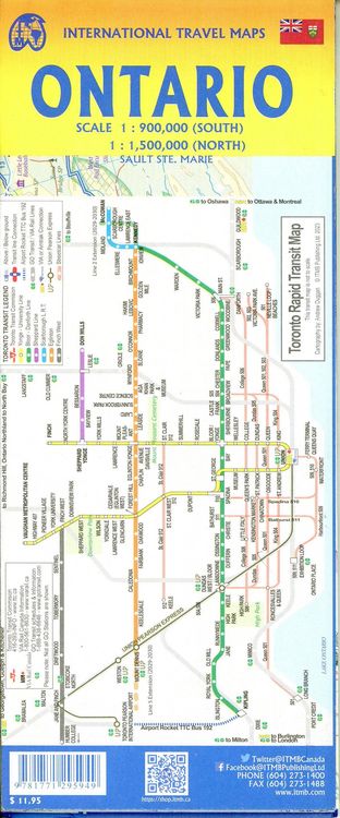 Produktbild: Ontario 1:900000