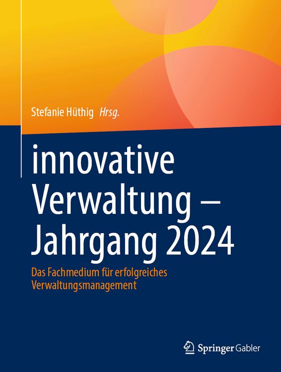 Produktbild: Innovative Verwaltung &ndash; Jahrgang 2024