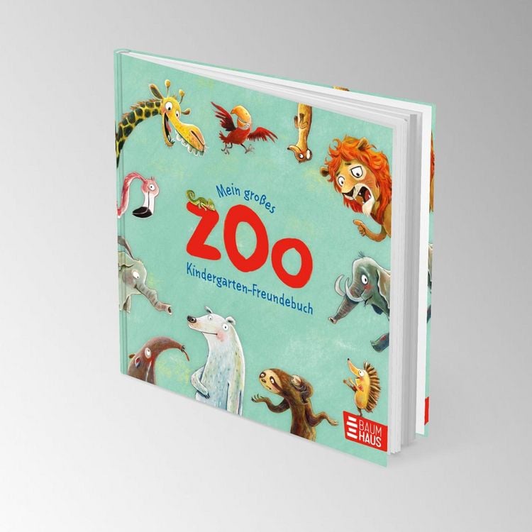 Produktbild: Mein gro&szlig;es Zoo Kindergarten-Freundebuch